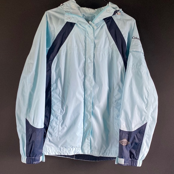 Columbia Jacket Women’s Size S Blue Full Zip Outdoor Windbreaker Ladies Sports S - Picture 1 of 12
